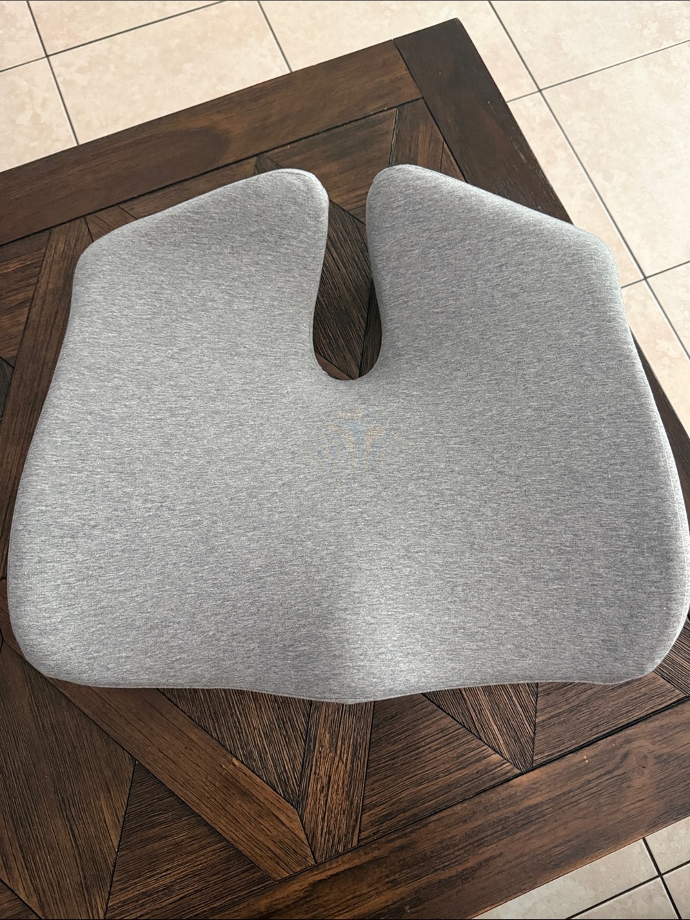 Cushion Lab Cloud Cradle Seat Cushion Gray Ergonomic Memory Foam New